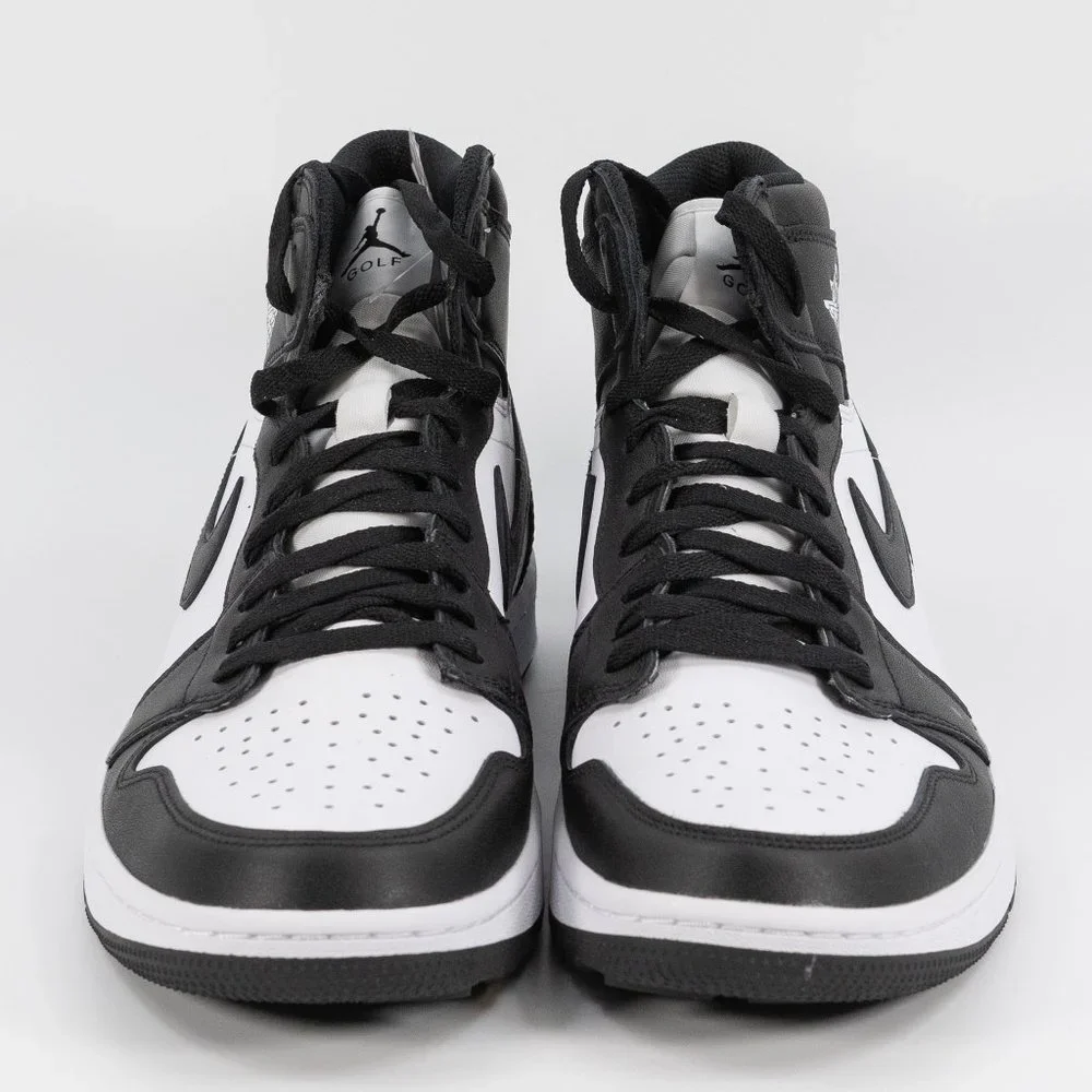 Air Jordan 1 High Golf 'Panda' DQ0660-101 Spikeless Cleats size 14